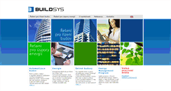 Desktop Screenshot of buildsys.cz