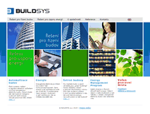 Tablet Screenshot of buildsys.cz